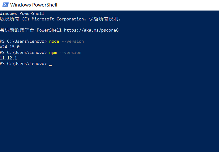 Windows 校验 Node 环境